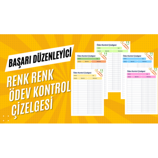Öğrenci Bilgi Formu -Desenli